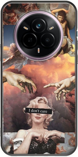 I Dont Care Realme 14 Pro+ 5g Black Tpu Μαύρη Σιλικόνη
