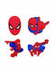 Crocs Jibbitz Charms Rote 4 Stück