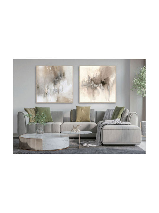 InTheBox Harlie B Πίνακας σε Καμβά 80x80cm