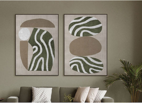 InTheBox Slate B Ελαιογραφία σε Καμβά 75x100 cm