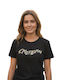 Sily Damen T-Shirt Schwarz