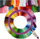 Set 150 Fire Colorate Clește Zola Broderie Împletitură Proiecte Handmade 8 M Lungime Fir Poliester Multicolor