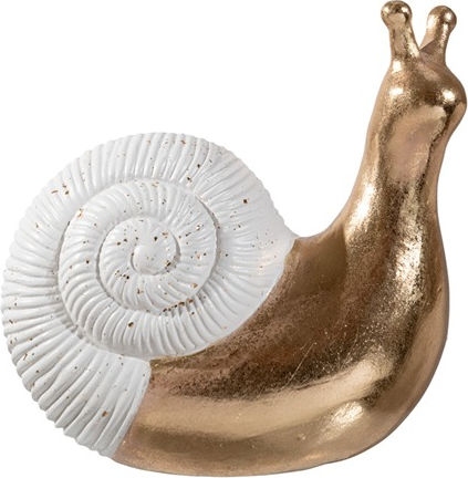 Decorative Snail Figure Made of Ceramic Material 20x10.5x20cm