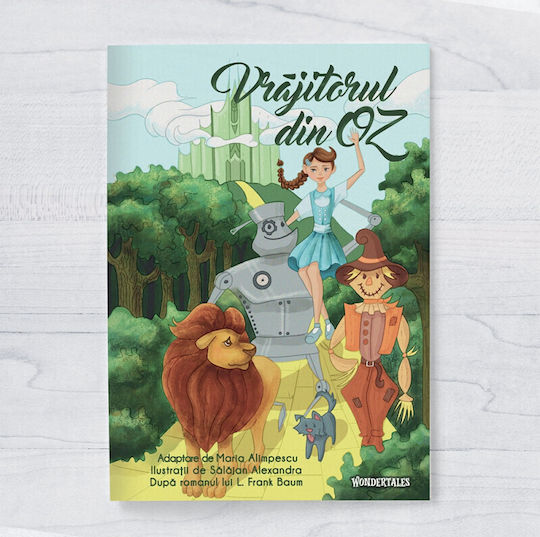 Книжка За Оцветяване Story Wizard Oz 27 Страници 21x0.4x30 См