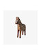 Phos & Gaia Decorative Horse Made of Wood Fale
