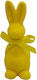 Iepuraș De Paște Decorativ Galben 16 Cm