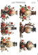 Easy Transfer Paper Lamps Flowers Lnt-296 25x35cm