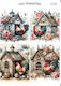 Hârtie Easy Transfer Cocoși Flori Lnt-286 25x35cm