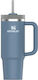 Stanley Quencher Handled Tumbler Thermos Bottle...