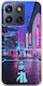 Tokyo By Night Motorola Edge 70 5g Flexible TPU Transparent Silicone