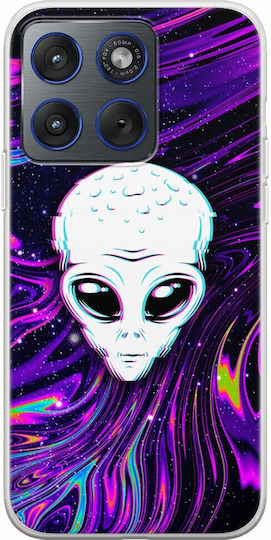 Alien Neon Motorola Edge 70 5g Flexible TPU Transparent Silicone