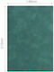 Valvoro Notebook A5 with Rubber Band 100 Sheets 100g Green
