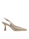 Leder Pumps Beigen