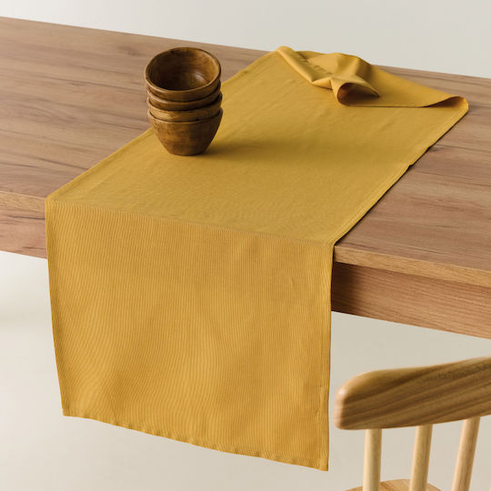 Kentia Ράνερ Σετ 2τμχ Leilani Mustard 45x140εκ.