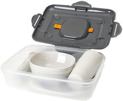 Set Picnic Camping Platinet 4 Persoane 26 Piese Set Picnic Camping Platinet 4 Persoane 26 Piese