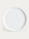 Homla Homla Serving Plate Shallow White with Diameter 27cm