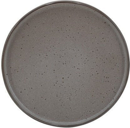 Domoletti Dots Shallow Brown Plate 26cm