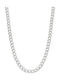 Puppis Men's Silver Neck Chain