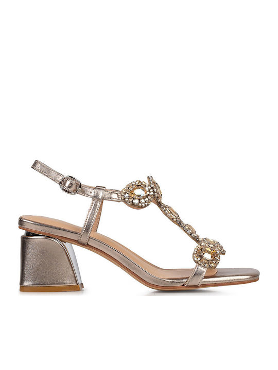 Alma en Pena Alma en Pena Damen Sandalen Gold