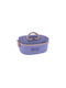 Must Team Lunch Box Inox Lilac 1.05lt
