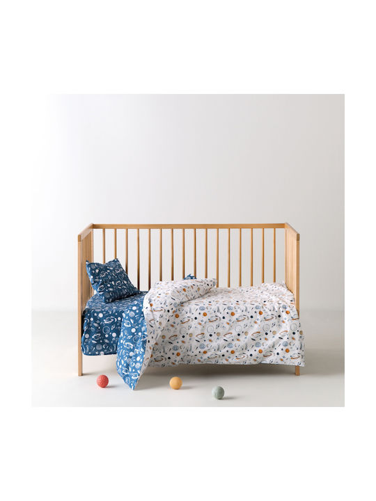 Kentia Set Baby Bettbezug mit Kissenbezug Garnet Garnet 100x140cm
