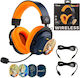 Blade Dragon Ball Z Căști Gaming Wireless Over Ear Cu Conectivitate Bluetooth Albastre