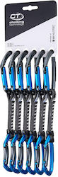Climbing Technology Skylotec Lime B Satz Dy 12 Cm 6er Quickdraws Anthrazit Blau
