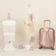 O nounos Baptism Set with Flowers Theme