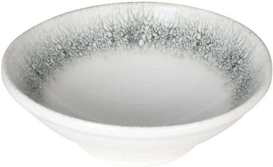Kutahya Porselen Round Serving Bowl Black with 20cm Diameter