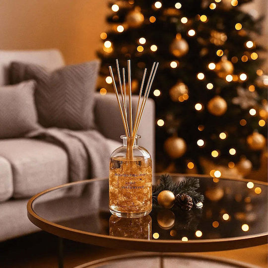 Phos & Gaia Weihnachtliche Raumduftstäbchen mit Zimtparfüm PGHD0142 500ml