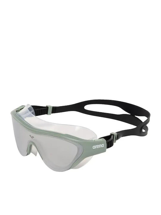 Arena One Mask Swimming Goggles Adults Silver