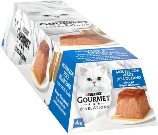 Purina Hrană Umedă pentru Pisici Adulte cu Pește și Carne 4x57gr
