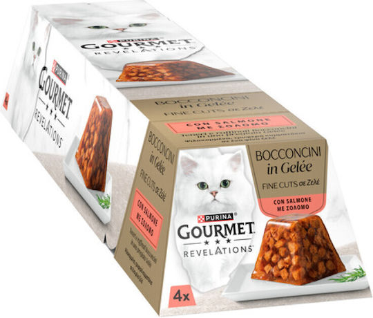 Purina Hrană Umedă pentru Pisici Adulte cu Somon Carne și Pește 4x57gr