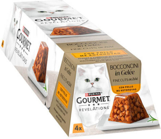 Purina Hrană Umedă pentru Pisici Adulte cu Pui și Carne 4x57g