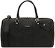 Tuscany Leather Σακ Βουαγιάζ Μαύρο από Δέρμα