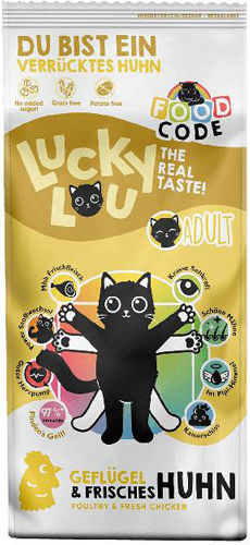 Lucky Lou Food Code Adult Cat Poultry & Fresh Chicken 9kg