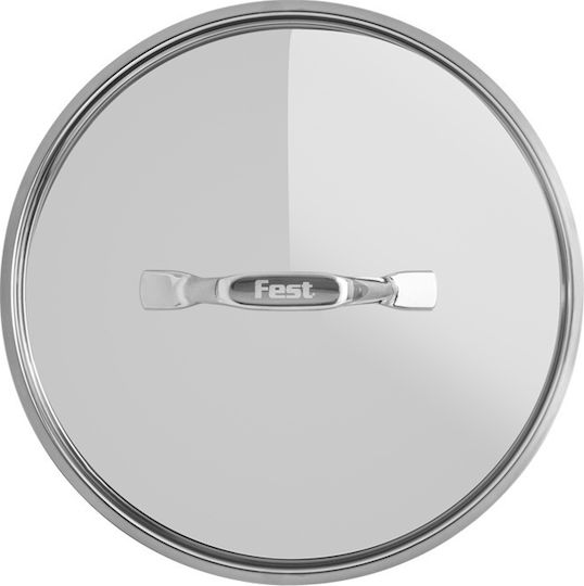 Fest Καπάκι για Τηγάνι και Κατσαρόλα από Ανοξείδωτο Ατσάλι 26cm 0166813 Fest Καπάκι για Τηγάνι και Κατσαρόλα από Ανοξείδωτο Ατσάλι 26cm 0166813