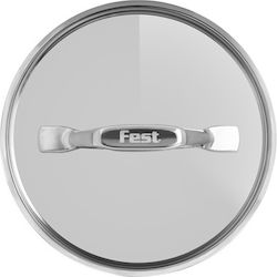 Fest Καπάκι για Κατσαρόλα από Ανοξείδωτο Ατσάλι 16cm 0166815