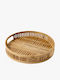 Phos & Gaia Decorative Tray Wooden Round 40x40cm