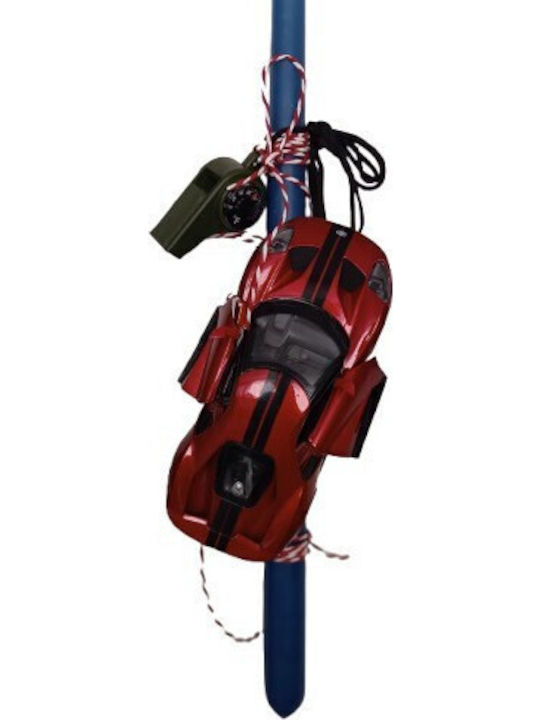 Свещ Car Червена & 3in1 Свирка Свещ Car Червена & 3in1 Свирка
