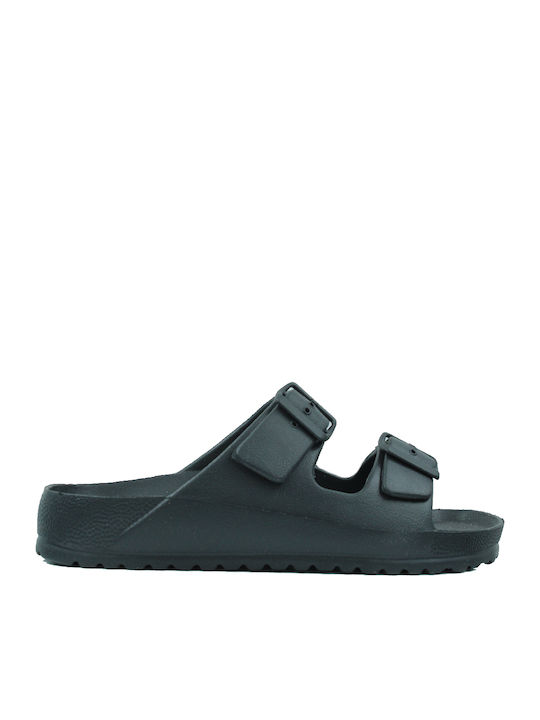 thrive med Men's Anatomic Black Flip Flops