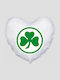 Heart Pillow Size 41x39cm Panathinaikos PAO White