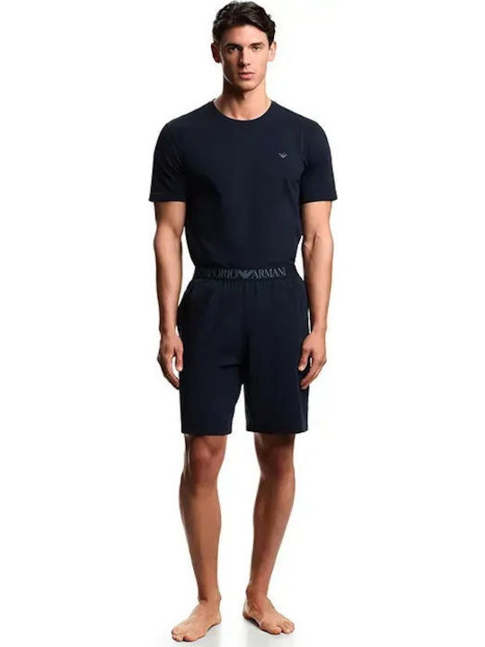 Emporio Armani Summer Men's Pyjama Blue