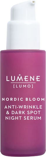 Lumene Nordic Bloom Lumo Нощен Крем Анти-бръчки Нощен Серум 30 Мл