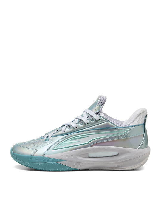 Scoot Zeros III Basketball Shoes Turquoise