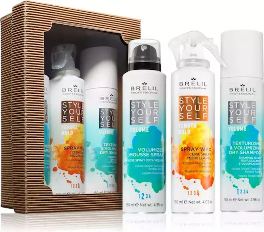 Hair Styling Set All Hair Types Brelil Professional Style Yourself Set