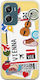 Ticket To Vienna Motorola Moto G06 Husa Flexibila TPU Transparenta Silicon