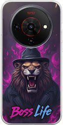 Boss Life Lion Zte Blade A76 5g TPU Flexibil Silicon Transparent