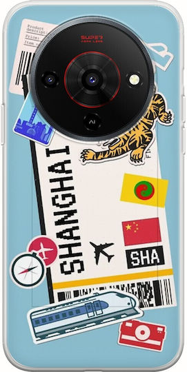 Ticket To Shanghai Zte Blade A76 5g Silicon Transparent Flexibil TPU