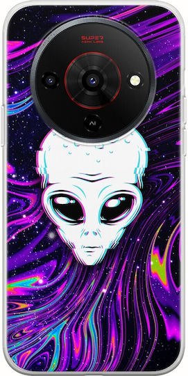 Alien Neon Zte Blade A76 5g Husa Flexibilă TPU Silicon Transparent